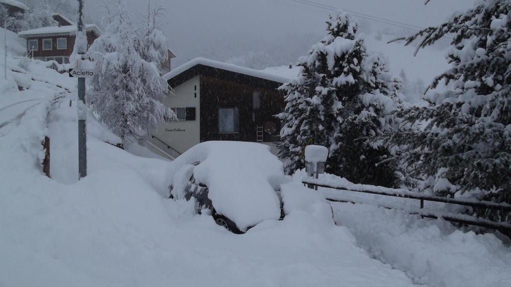 Apartmán Casa Collina Disentis Exteriér fotografie